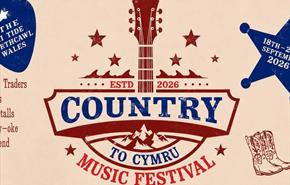 Porthcawl Country to Cymru Music Festival poster